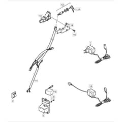 480R ES - 2003 - 12-5798-80 - Mountfield Rotary Mower Electric Start Diagram
