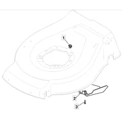 4820 HP - 2012 - 299481023/MTF - Mountfield Rotary Mower Belt Protection Diagram