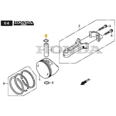 4830 HP - 2021-2022 - 299482238/MTF - Mountfield Rotary Mower Piston Diagram