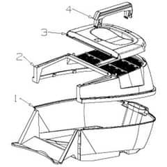 Masport 500AL - 465773 - May 2019 8355034 - Catcher Assembly 18”
