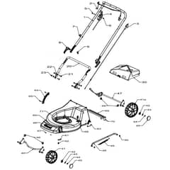 Masport 500AL - 579966 - Dec 2008 > 7178841 - Main Assembly