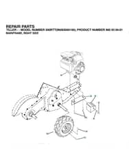 Husqvarna 500RTT - 2004-11 - Mainframe - Right Side