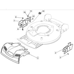 5030 PD INOX - 2009 - 291562033/M09 - Mountfield Rotary Mower Mask Diagram