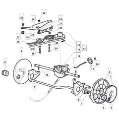 510 PD - 2008 - 294538023/UM8 - Mountfield Rotary Mower Transmission Diagram