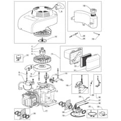 511 PD INOX - 2010 - 291592043/M10 - Mountfield Rotary Mower Engine Diagram