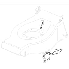 513 PD - 2008 - 294538143/UM8 - Mountfield Rotary Mower Belt Protection Diagram