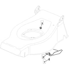 51 PD - 2005 - 294538223/MOU - Mountfield Rotary Mower Belt Protection Diagram