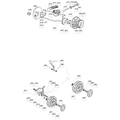 51 PD/ES - 2006 - 23-5698-75 - Mountfield Rotary Mower Wheels Diagram
