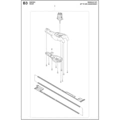 Husqvarna 520iHE3 - 967915813 - Gear Housing 03