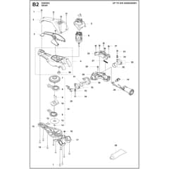 Husqvarna 520iHE3 - 967915813 - Gear Housing 02