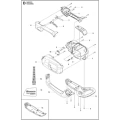 Husqvarna 520iHT4 - 967971203 - Housing