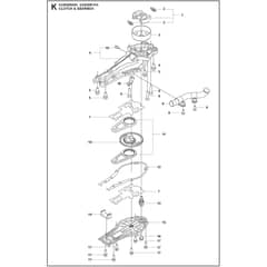 Husqvarna 522HDR75X - 967658401 - Gear Housing