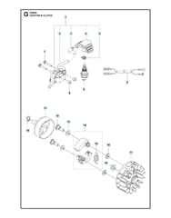 Husqvarna 525Es - Ignition System & Clutch