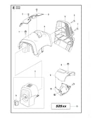 Husqvarna 525HE4 - Cover