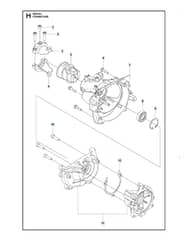 Husqvarna 525HE4 - Crankcase