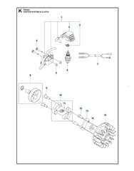 Husqvarna 525HE4 - Ignition System & Clutch