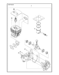 Husqvarna 525HE4 - Short Block