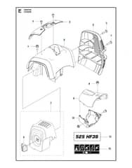 Husqvarna 525HF3S - Cover