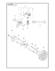Husqvarna 525HF3S - Ignition System & Clutch