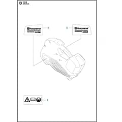 Husqvarna 525iB - Decals