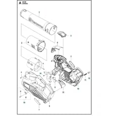 Husqvarna 525iB - Tube