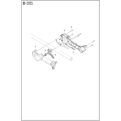 Husqvarna 525iHE4 - 970705003 - Handle