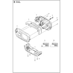 Husqvarna 525iLXT - 970551501 - Housing
