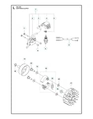 Husqvarna 525LST - Ignition System & Clutch