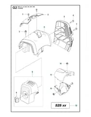 Husqvarna 525RJX - Cover