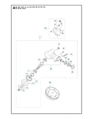 Husqvarna 525RK - Bevel Gear
