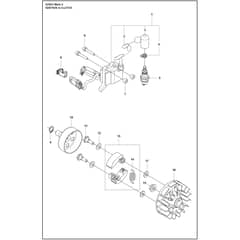 Husqvarna 525RX Mark II - 970446601 - Ignition System And Clutch