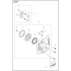 Husqvarna 525RX Mark II - 970446601 - Starter
