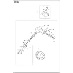 Husqvarna 525RX Mark II - 970446601 - Bevel Gear