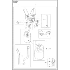 Husqvarna 525RXT Mark II - 970446701 - Harness