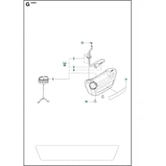 Husqvarna 530 BT - 2012-Current - Fuel Tank