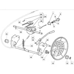 5310 PD BW - 2008 - 294537043/M08 - Mountfield Rotary Mower Transmission Diagram