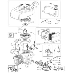 5310 PD BW INOX - 2009 - 291597043/MI9 - Mountfield Rotary Mower Engine Diagram