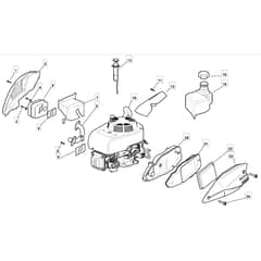 5310 PD BW SILENT - 2009 - 291577043/U - Mountfield Rotary Mower Engine Diagram