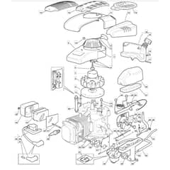 5310 PD INOX - 2008 - 291592043/M08 - Mountfield Rotary Mower Engine Diagram