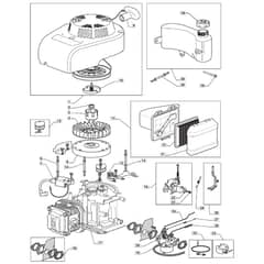 531 PD 4S AVS - 2010 - 290553043/M10 - Mountfield Rotary Mower Engine Diagram
