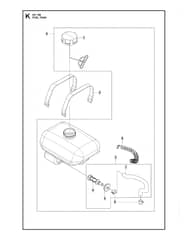 Husqvarna 531RB - Fuel Tank