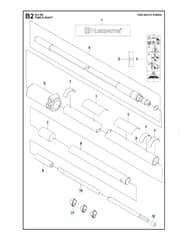 Husqvarna 531RB - Tube & Shaft 2