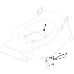 5320 PD BW - 2008 - 294537023/M08 - Mountfield Rotary Mower Belt Protection Diagram