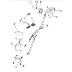 5320 PD ES - 2010 - 294538623/MTF - Mountfield Rotary Mower Electric Start Diagram