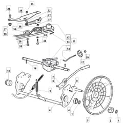 5330 PD 4S INOX - 2009 - 291592033/M09 - Mountfield Rotary Mower Transmission Diagram