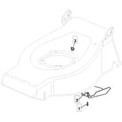 5330 PD BW - 2008 - 294537033/M08 - Mountfield Rotary Mower Belt Protection Diagram