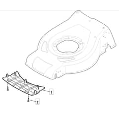 534 WSQE_B - 2017 - 295546528/AMZ - Mountfield Rotary Mower Mask Diagram