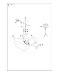 Husqvarna 535FBx - Fuel Tank