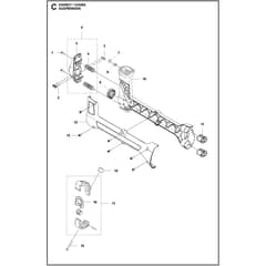 Husqvarna 535iRX - 967850605 - Suspension