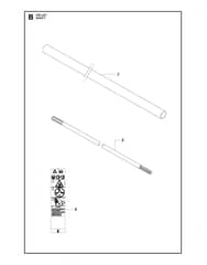 Husqvarna 535LST - Shaft